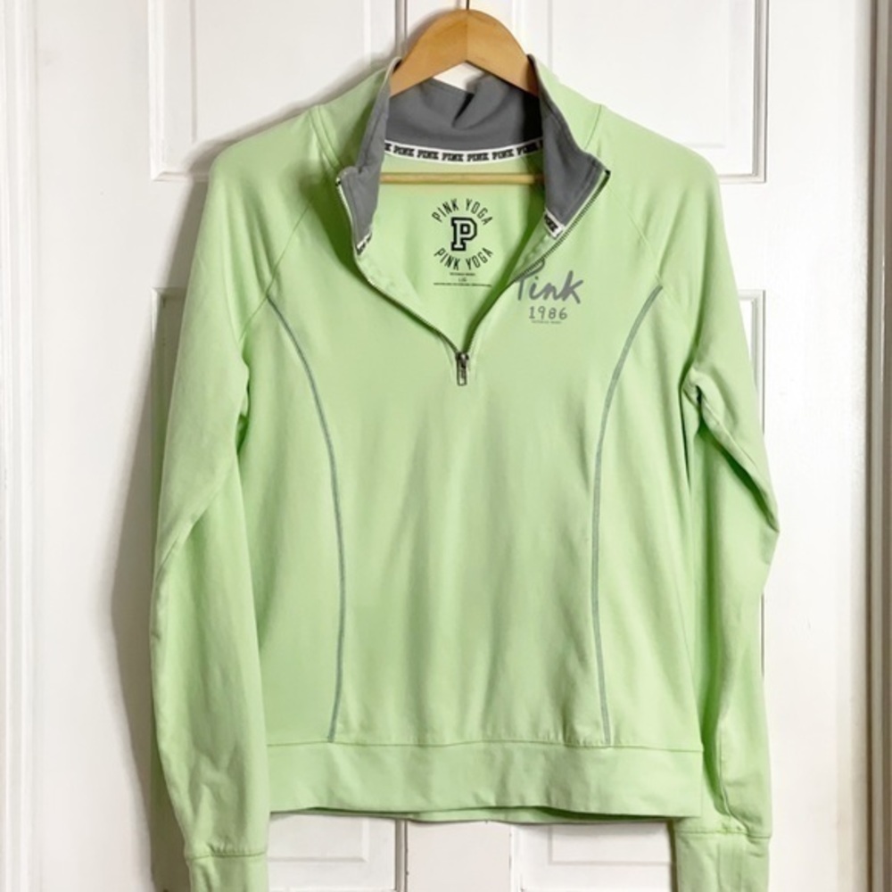 Victoria’s Secret Pink Yoga 1/3 Zip Swearshirt